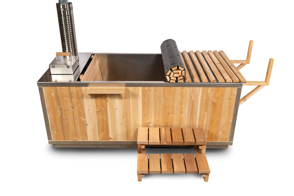 Starlight Wood-Burning Hot Tub | Canadian Timber