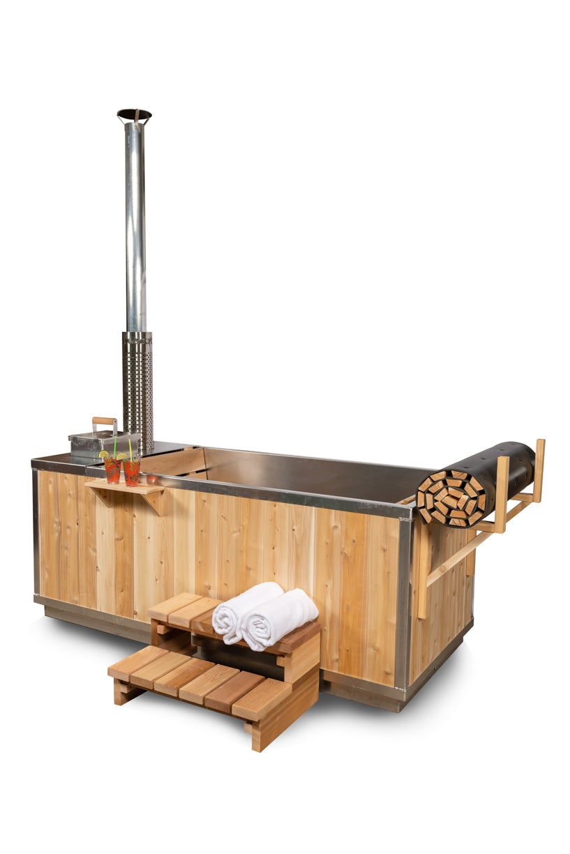 Starlight Wood-Burning Hot Tub | Canadian Timber