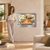 38-Inch Double-Sided Bioethanol Fireplace Firebox
