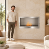 38-Inch Single-Sided Bioethanol Fireplace Firebox

