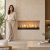 38” Bioethanol Burner - Black
