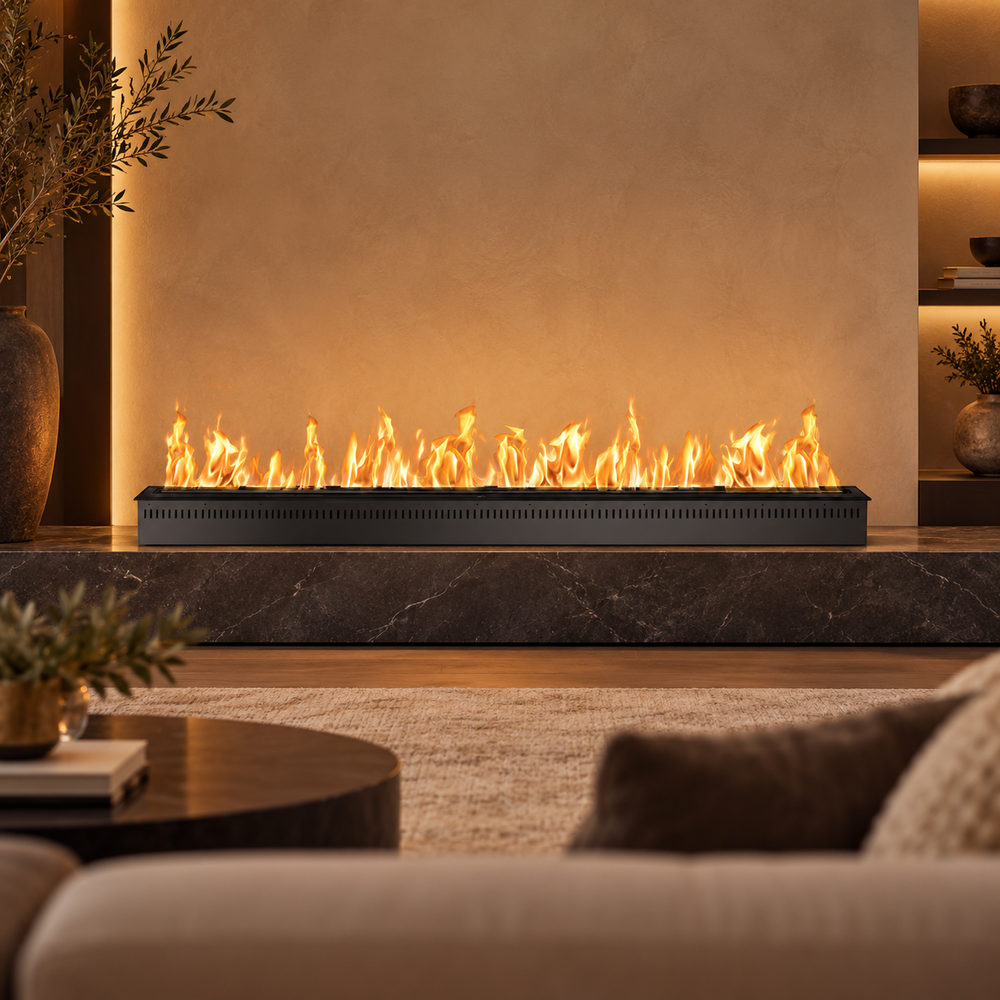 72-Inch Remote-Controlled Smart Bioethanol Burner
