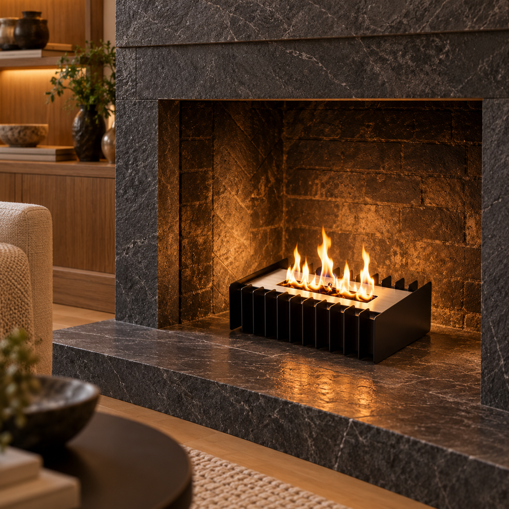 Bio Flame 13-Inch Bioethanol Fireplace Grate Kit
