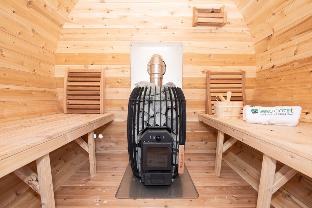 CT Elation Barrel Sauna | Flat Floor