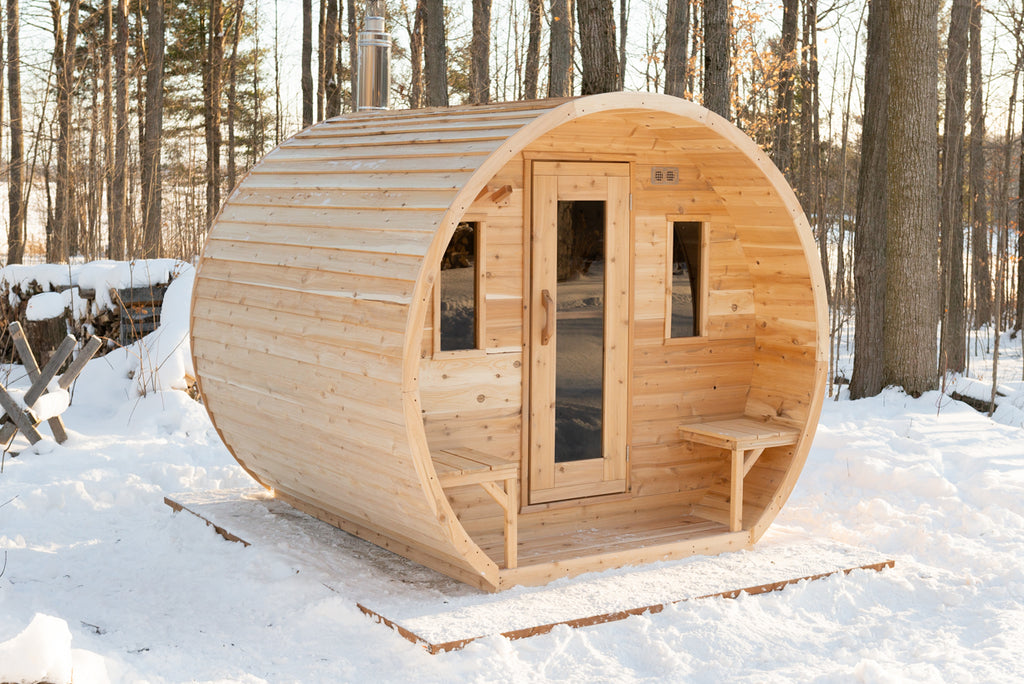 CT Elation Barrel Sauna | Flat Floor