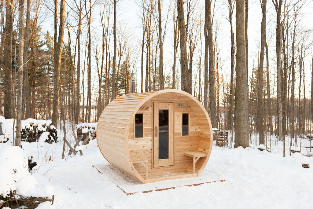 CT Elation Barrel Sauna | Flat Floor
