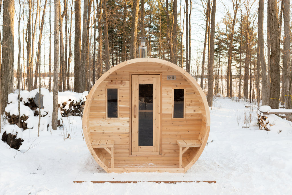 CT Elation Barrel Sauna | Flat Floor