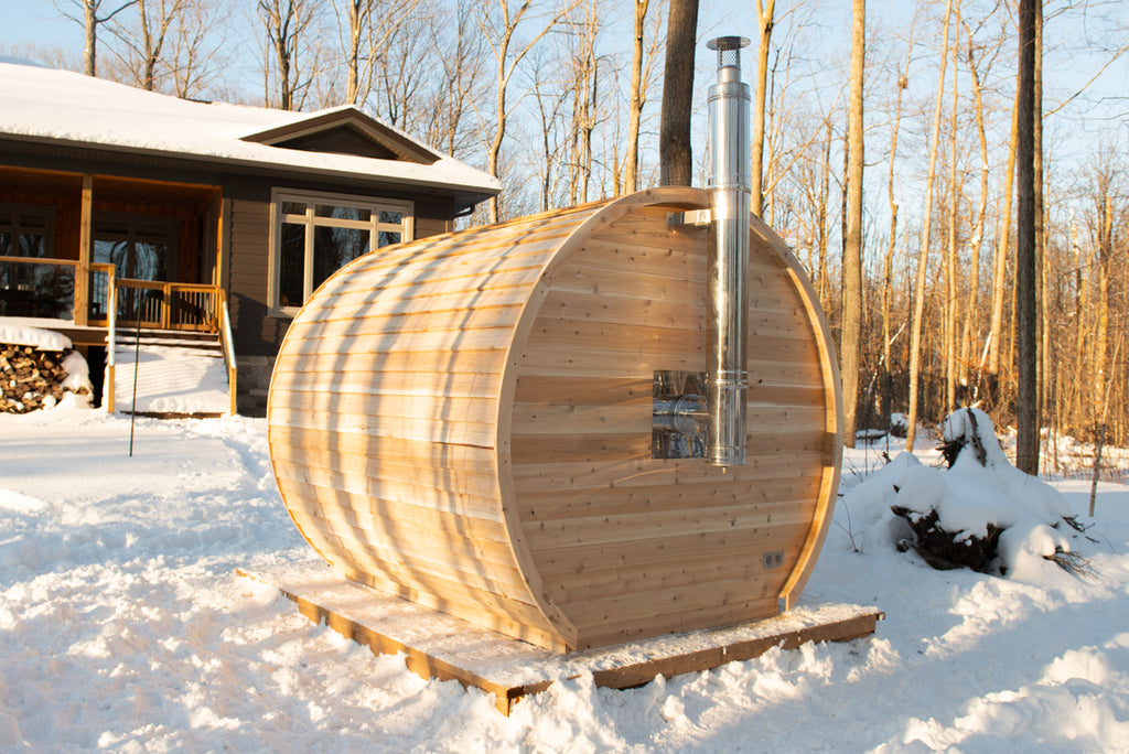CT Elation Barrel Sauna | Flat Floor
