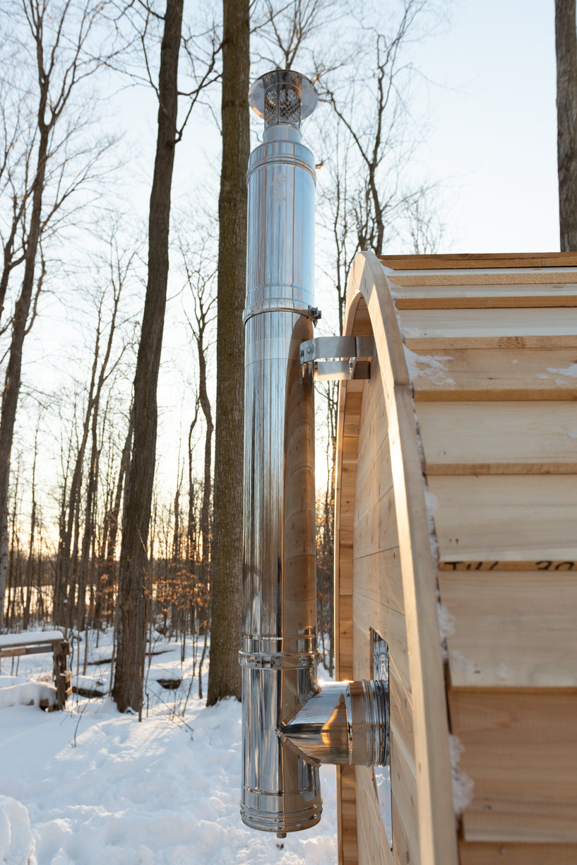 CT Elation Barrel Sauna | Flat Floor