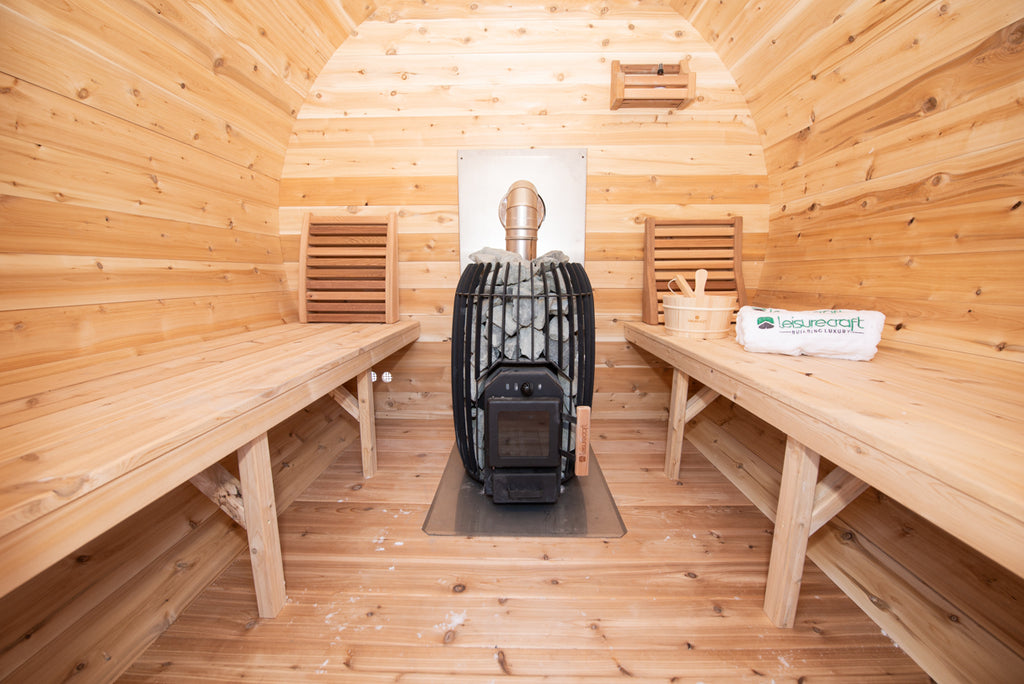 CT Elation Barrel Sauna | Flat Floor
