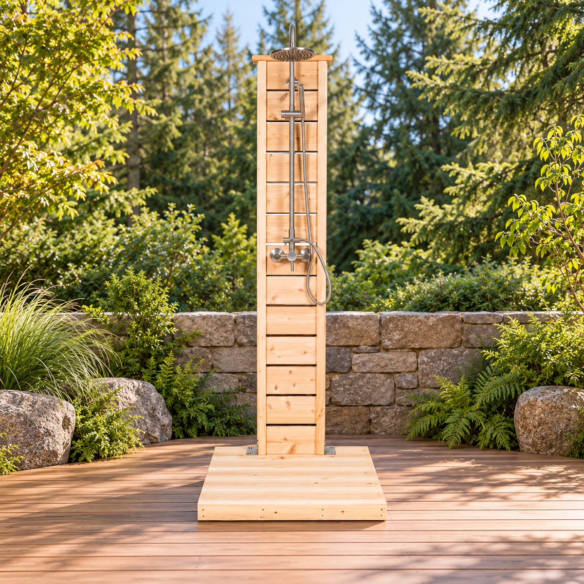 CT Sierra Outdoor Shower | Canadian Timber