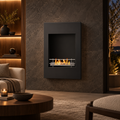Xelo Vertical Wall-Mounted Bioethanol Fireplace