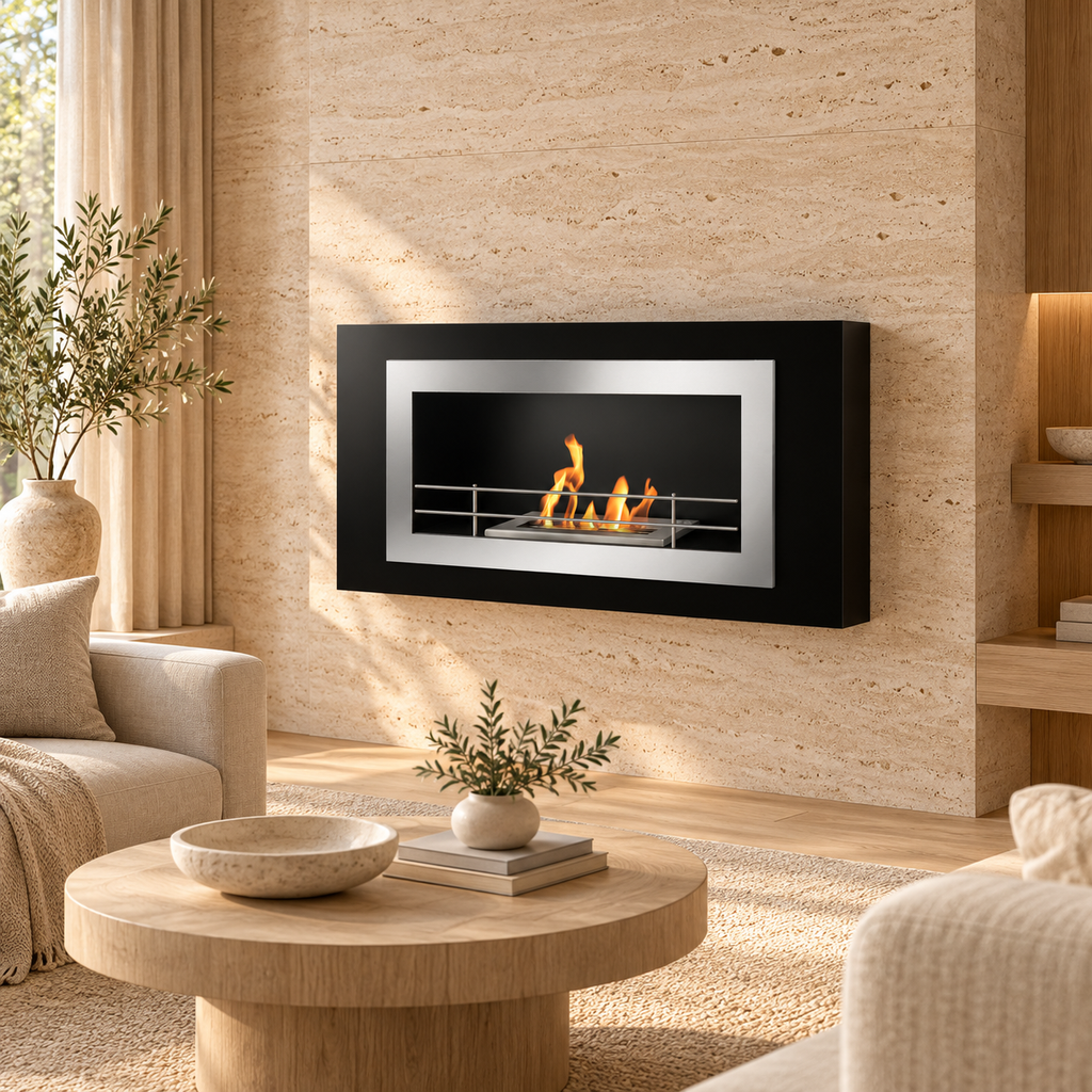 Lorenzo Wall-Mounted Bioethanol Fireplace