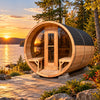 Tranquility Barrel Sauna