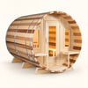 Tranquility White Cedar Barrel Sauna