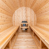 Tranquility White Cedar Barrel Sauna