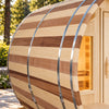 Tranquility White Cedar Barrel Sauna