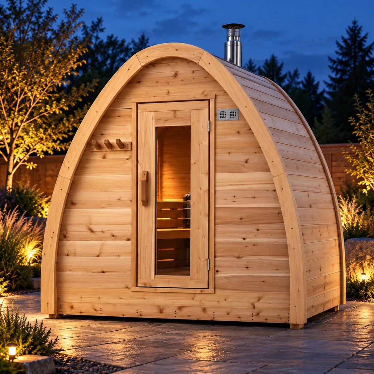 CT MiniPOD Sauna | Raindrop Design