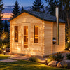 Georgian Cabin Sauna with Change Room
